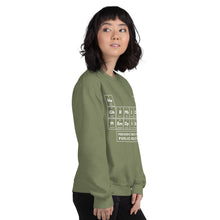 Load image into Gallery viewer, Periodic Table of Public Health Unisex Sweatshirt