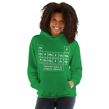 Load image into Gallery viewer, Periodic Table of Public Health Unisex Hoodie