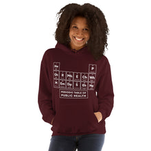 Load image into Gallery viewer, Periodic Table of Public Health Unisex Hoodie