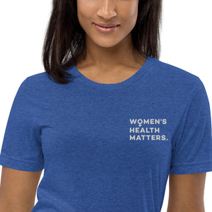 Women's Health Matters Short sleeve t-shirt