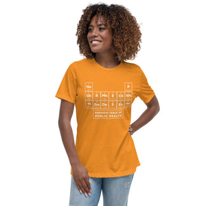 Periodic Table of Public Health Women's Relaxed T-Shirt