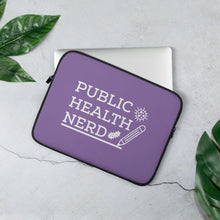 Load image into Gallery viewer, Public Health Nerd Laptop Sleeve
