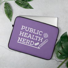 Load image into Gallery viewer, Public Health Nerd Laptop Sleeve