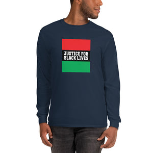 Justice For Black Lives Men’s Long Sleeve Shirt