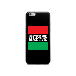 Justice For Black Lives iPhone Case