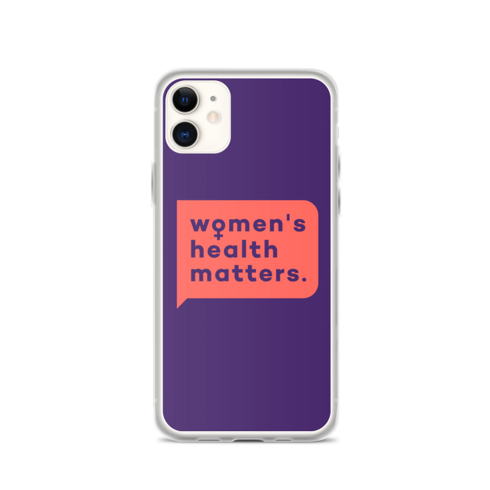 Women's Health Matters iPhone Case