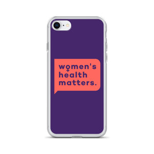 Women's Health Matters iPhone Case