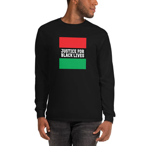 Justice For Black Lives Men’s Long Sleeve Shirt