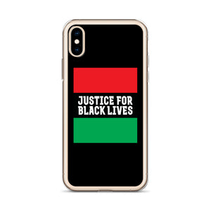 Justice For Black Lives iPhone Case