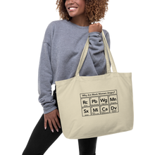 Load image into Gallery viewer, Angry Black Women Large organic tote bag