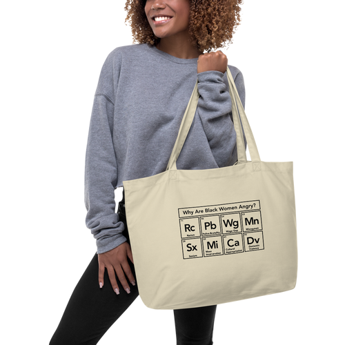 Angry Black Women Large organic tote bag