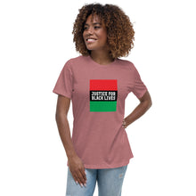 Load image into Gallery viewer, Justice For Black Lives Women&#39;s Relaxed T-Shirt