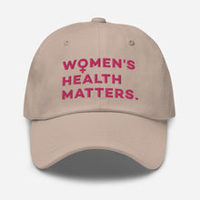 Load image into Gallery viewer, Women&#39;s Health Matters hat