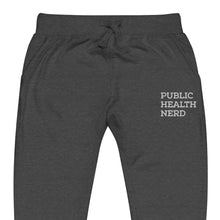 Load image into Gallery viewer, Public Health Nerd fleece sweatpants