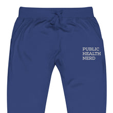 Load image into Gallery viewer, Public Health Nerd fleece sweatpants
