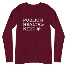 Load image into Gallery viewer, Public Health Nerd Unisex Long Sleeve Tee