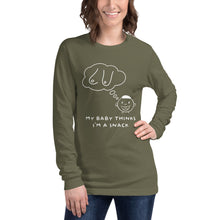 Load image into Gallery viewer, I&#39;m a Snack Long Sleeve Tee