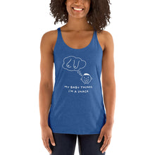 Load image into Gallery viewer, I&#39;m a Snack Women&#39;s Racerback Tank